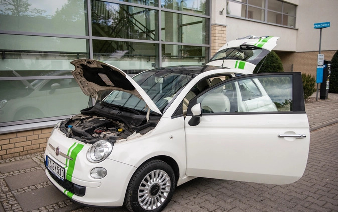 Fiat 500 cena 18900 przebieg: 157000, rok produkcji 2009 z Szczecin małe 529